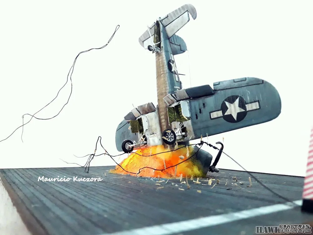 “海盜殘骸”場景模型：生動再現1945年F4U戰鬥機（jī）(圖6)