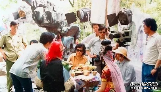 86版《西遊記》場景模型，有個鏡頭唐僧都是假人(圖3)