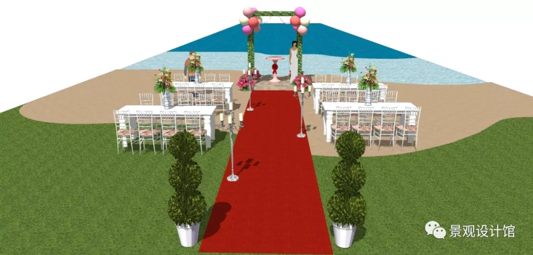 模型福（fú）利文末分享婚禮（lǐ）婚慶道具場景草圖大師S(圖15)