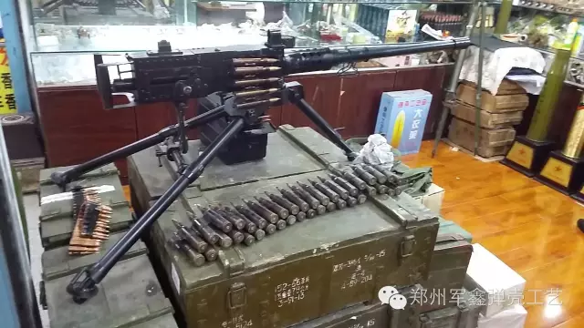 M2勃朗寧（níng）重機槍1:1模型 影視道具 展館收藏，公司(圖5)