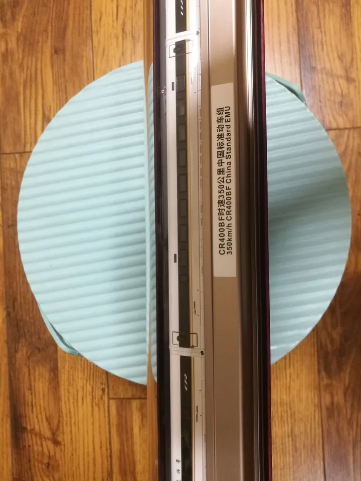 複興號高鐵（tiě）動車（chē）仿真合金火車模型CR400BF 1:160鐵（tiě）路(圖9)