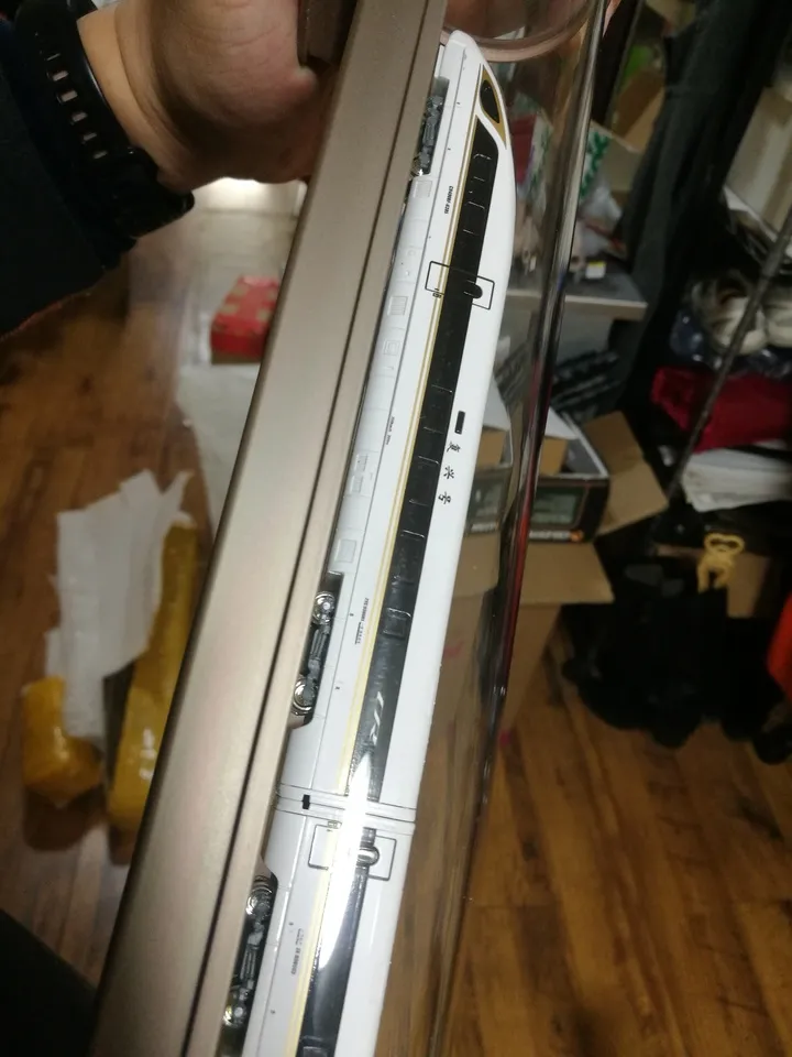 複興號高鐵動車仿真合金火車模（mó）型CR400BF 1:160鐵（tiě）路(圖10)