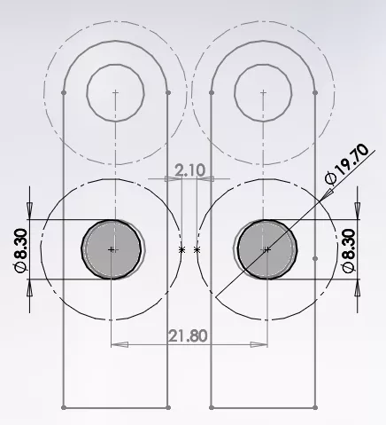 保持機架的不亂性有幾個設計原則：  一個靠重力(圖6)