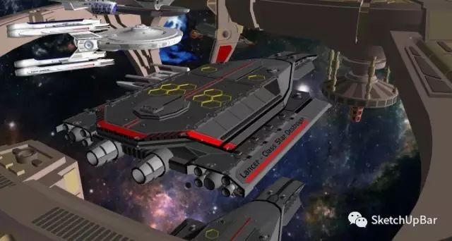 那些吊炸天的科幻遊戲模型!(圖16) 那些吊炸(zhà)天的科(kē)幻遊戲模(mó)型!(圖16)