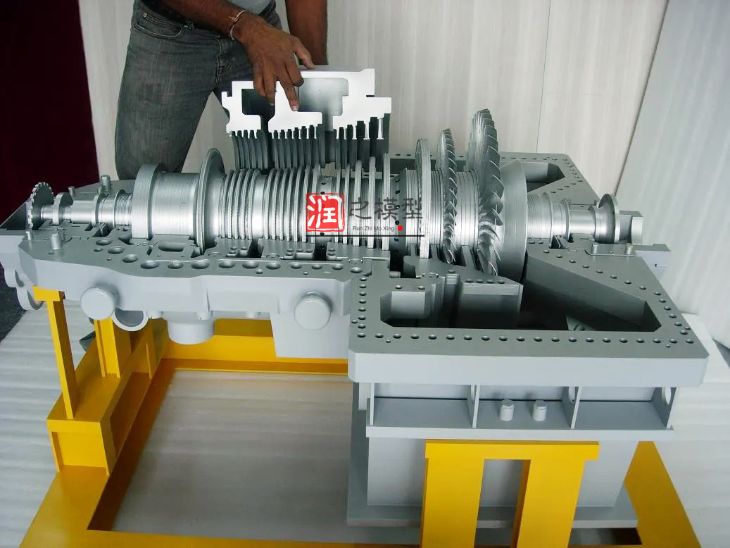 1比（bǐ）5蒸汽輪機剖麵模（mó）型