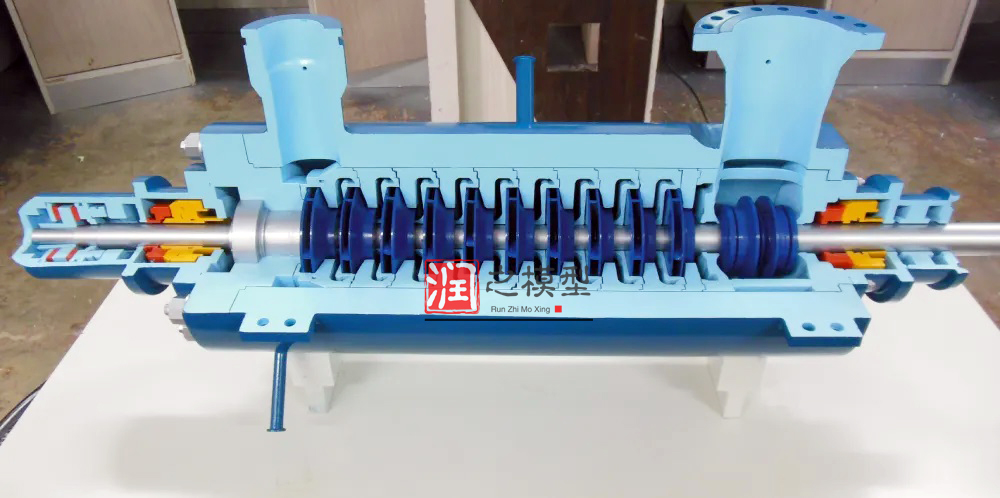 1比5多階段泵剖（pōu）麵模型