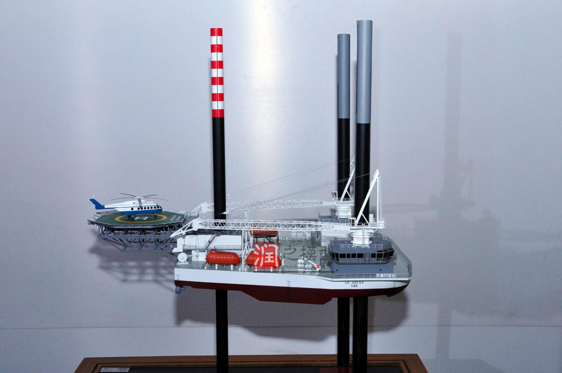 海洋鑽井平（píng）台模型