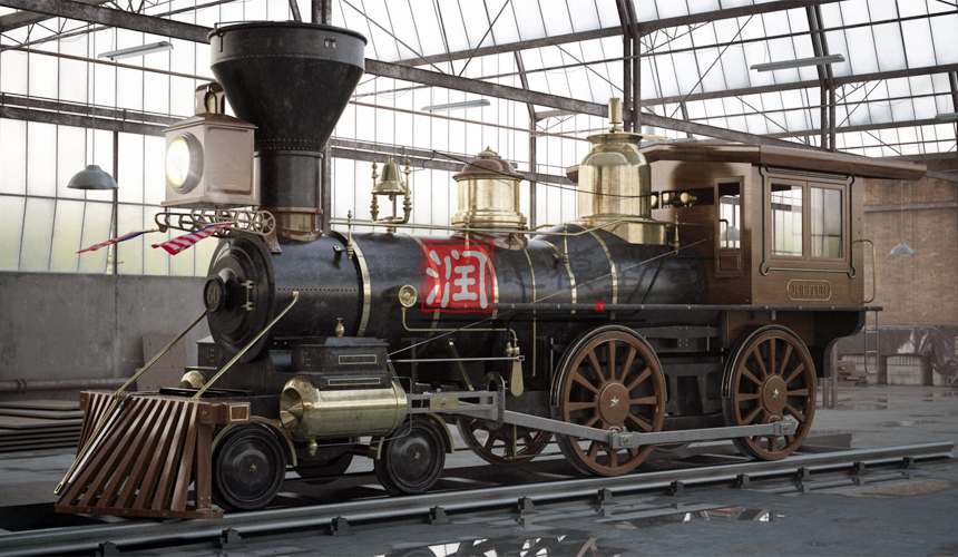 蒸氣（qì）火車頭模型（xíng）