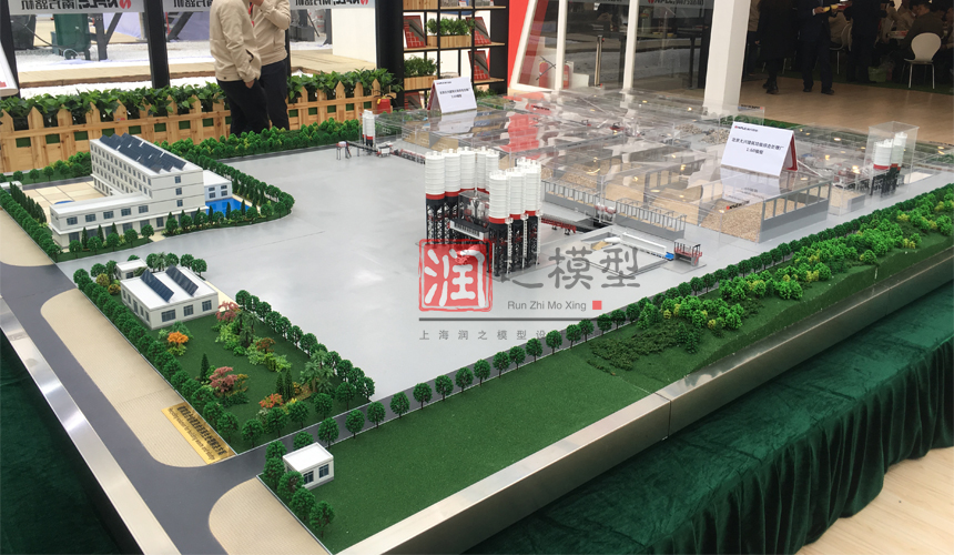 建築垃圾處理站模型