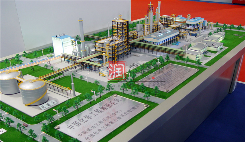 化工廠產線沙盤（pán）