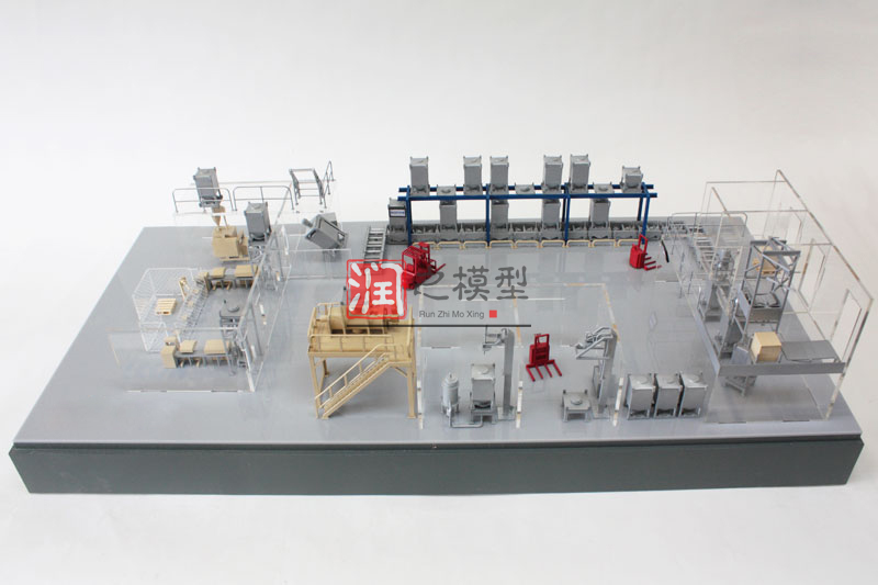 工廠車間模型