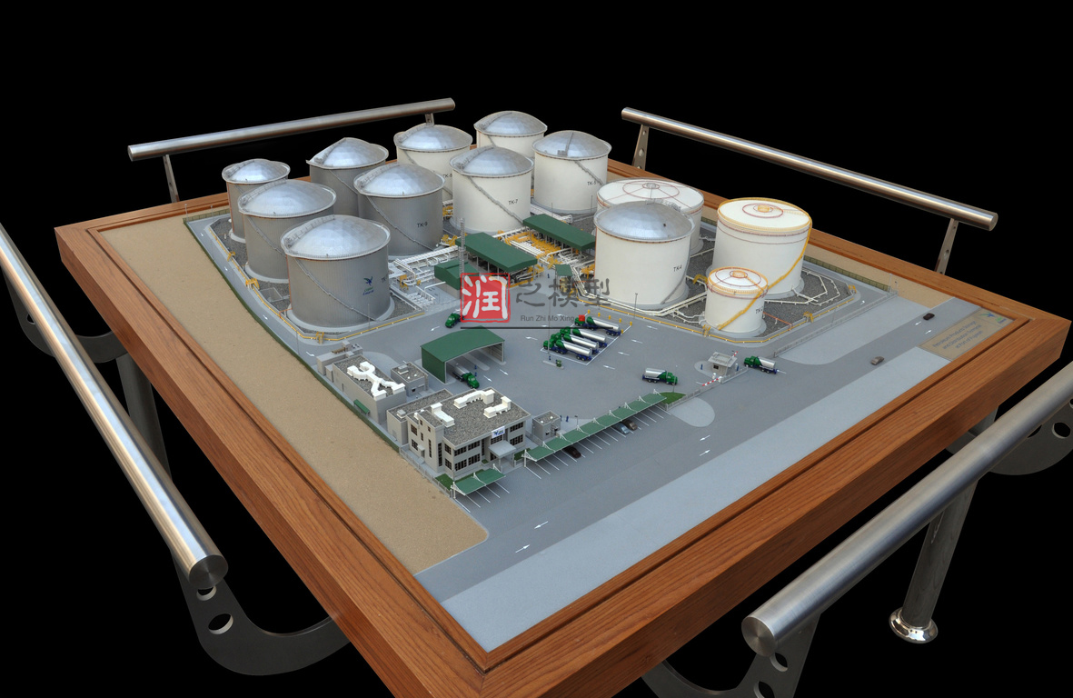 石油存儲與分配沙盤