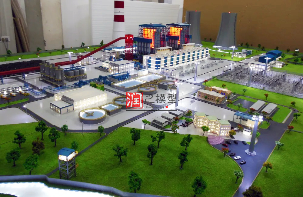 1:400電廠展示沙盤